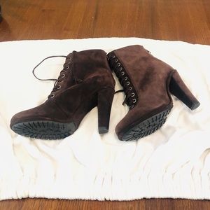 BrandNew All Saints Women Leather Suede Boots